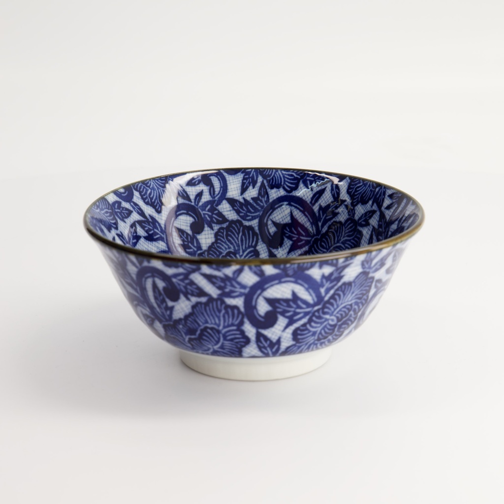 Mixed Bowls 14.8x6.8cm 550ml Botan Blue HB-9928/A 17781 6/48