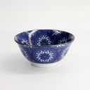 Mixed Bowls 14.8x6.8cm 550ml Flower Blue HB-9928/B 17782 6/48