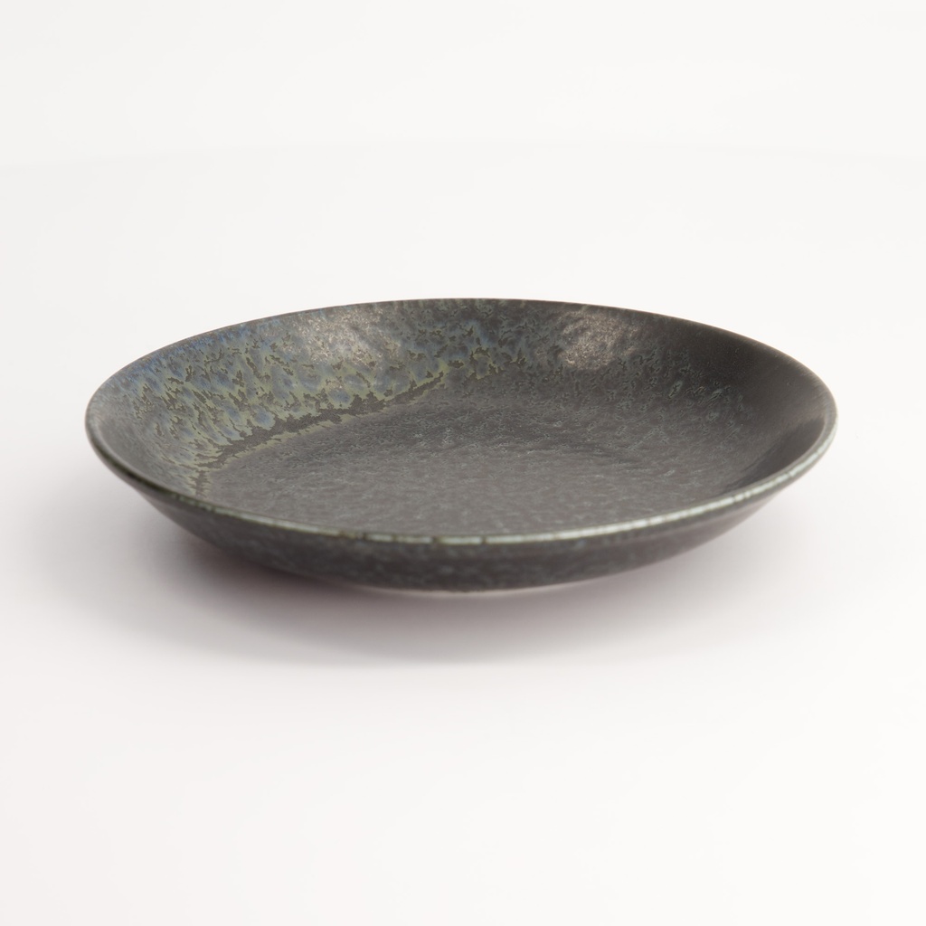 Onyx Noir Plate 16.8x2.8cm YW-8051/BK 6/72
