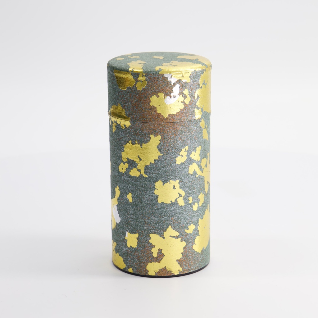 Tea Container S.S. 7.4x15.5cm 200gr Blue/Gold 202KOS 1/120