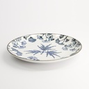Flora Japonica Plate 20.6x2.2cm Maple TN-8026/D 3/48