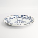 Flora Japonica Plate 25.7x3cm Maple TN-8027/D 3/24