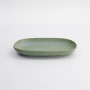 Vert Sauge Oblong Plate 18.7x12.7x2.4cm YW-7217/VS 6/72