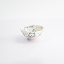 Kawaii Rice Bowl Gochisosama Pink Cat Neko 10.5x5.4cmh 200ml MT-7012/D 10/120
