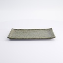 Mino Craft Rectangular Plate 23.8x15cm Green 5/40