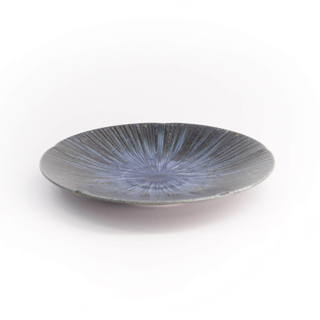 Sky Blue Plate 16.5x2.2cm TN-7017/B 16387 6/96