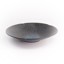 Sky Blue Deep Plate 22x4cm TN-7020/B 16390 6/36