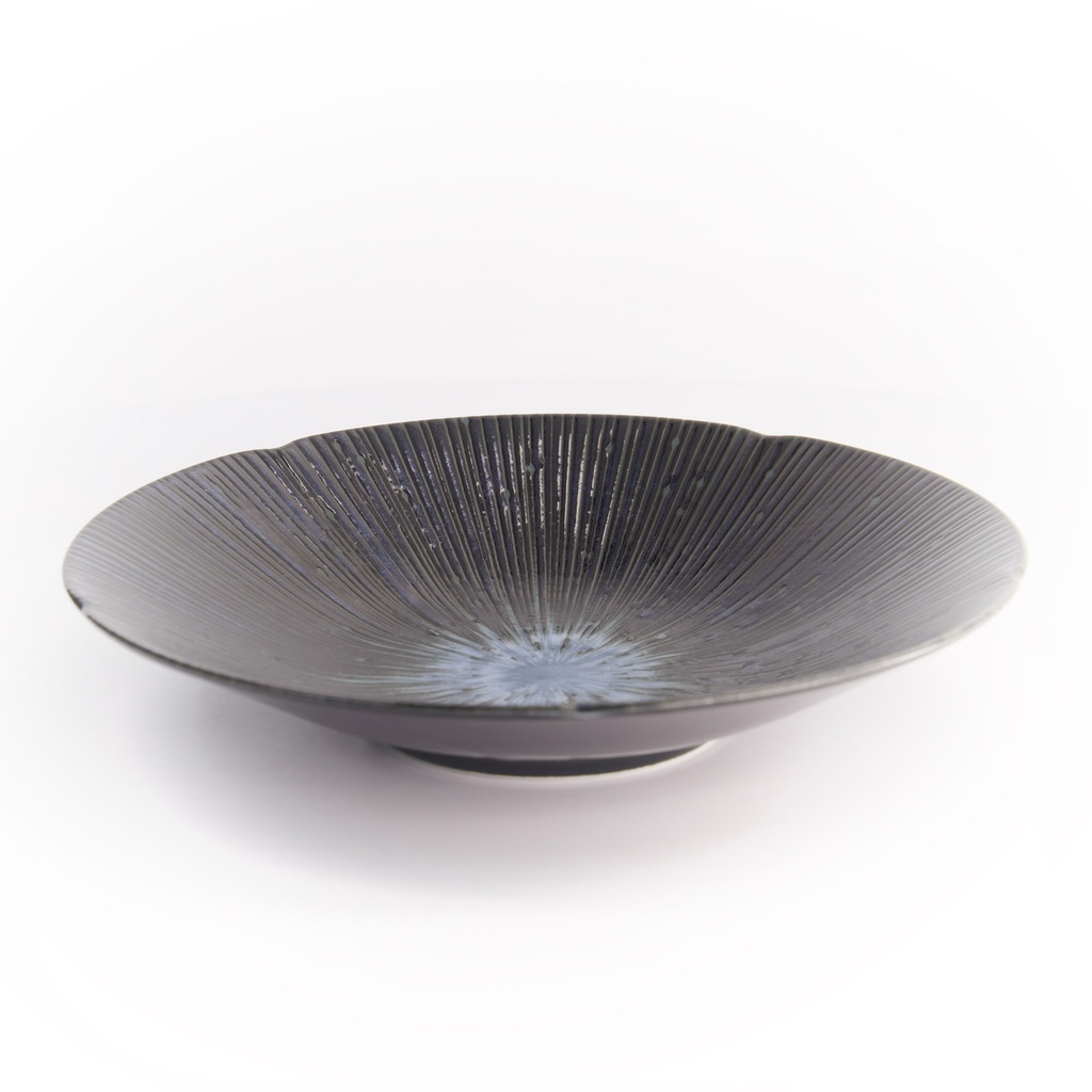 Sky Blue Deep Plate 24x4.5cm TN-7021/B 16391 6/24