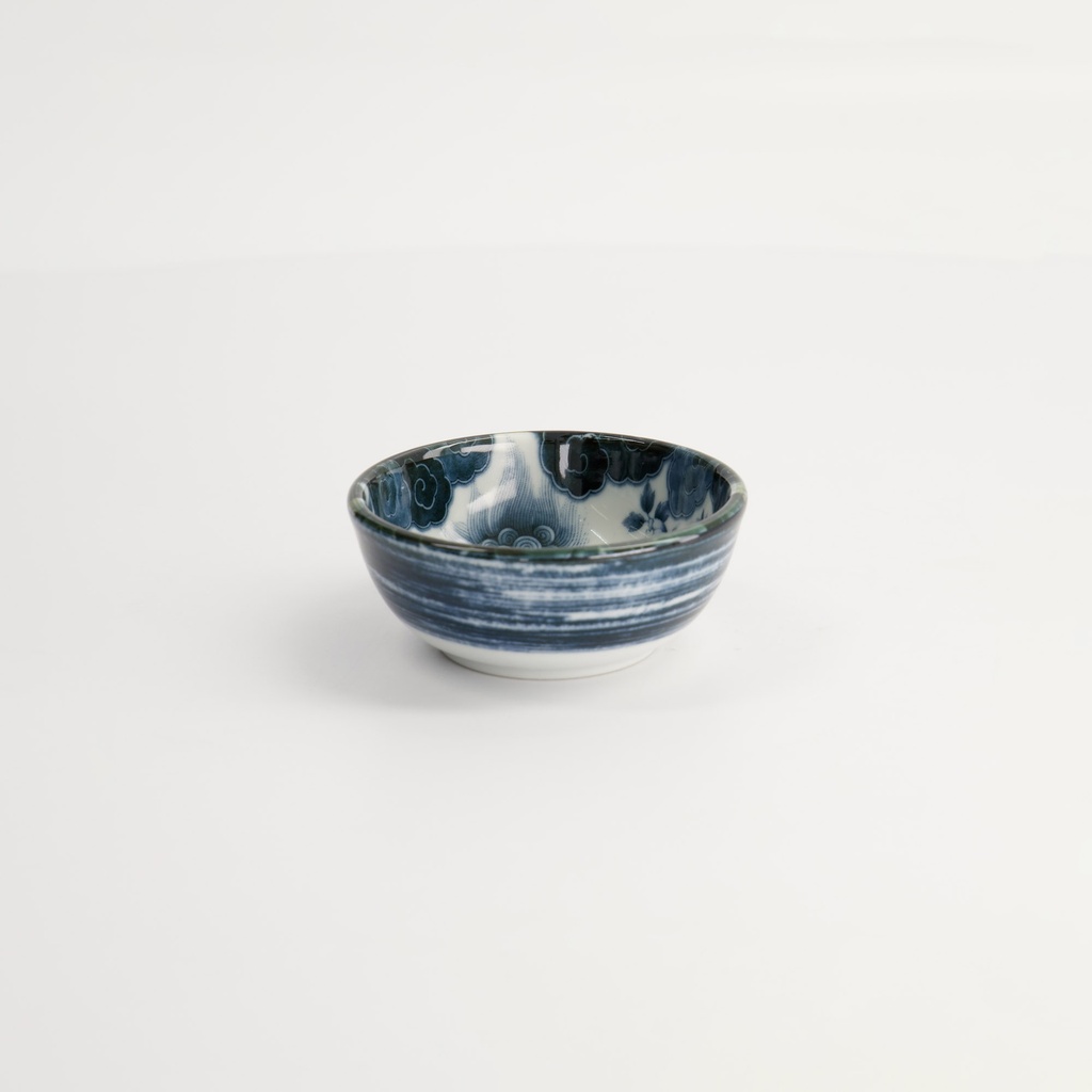 Japonism Lion Dish 8.7x3.7cm 95ml Black 18694 12/144