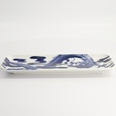 Japonism Dragon Plate 28.5x14x2.5cm Blue 6/48