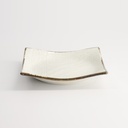 Hime Kobiki Square Plate 13.5x13.5cm 18850 6/72