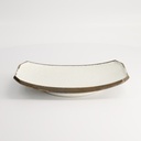 Hime Kobiki Oblong Plate 22x14.5x2.3cm 18853 6/36