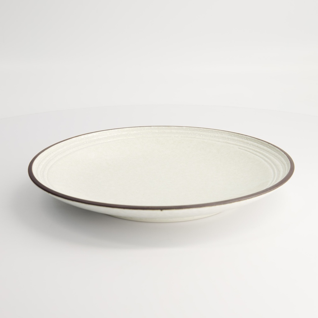 Hime Kobiki Plate 25.5cm 18857 4/24