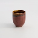 Craft Cup 7x8.4cm 200ml Yunomi Nuri wake -Tetsuaka 10/100