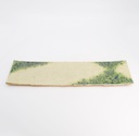 Mino Craft Rectangular Plate 55x14x2.5cm Beige/Green  1/12