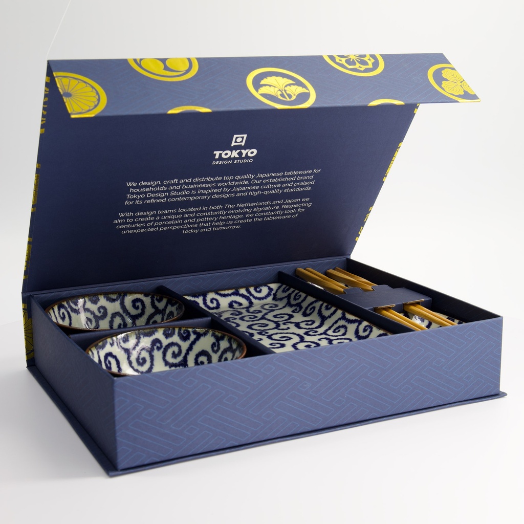 Ten Karakusa Sushi Giftset 13A 8pcs 22508 1/6