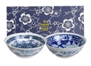 Mixed Ramen Bowls 2pcs Giftset 19x7.5cm 1000ml