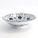 Tokyo Blue Botan Mixed Bowls Ramen 25.4x7.8cm 1600ml 3/18