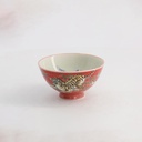 Kawaii Rice Bowl Tiger 11.5x6cm 300ml Red 5/120