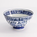 Mixed Bowls Rice Bowls 12x7cm 400ml Kacho BL/WH B 5/120