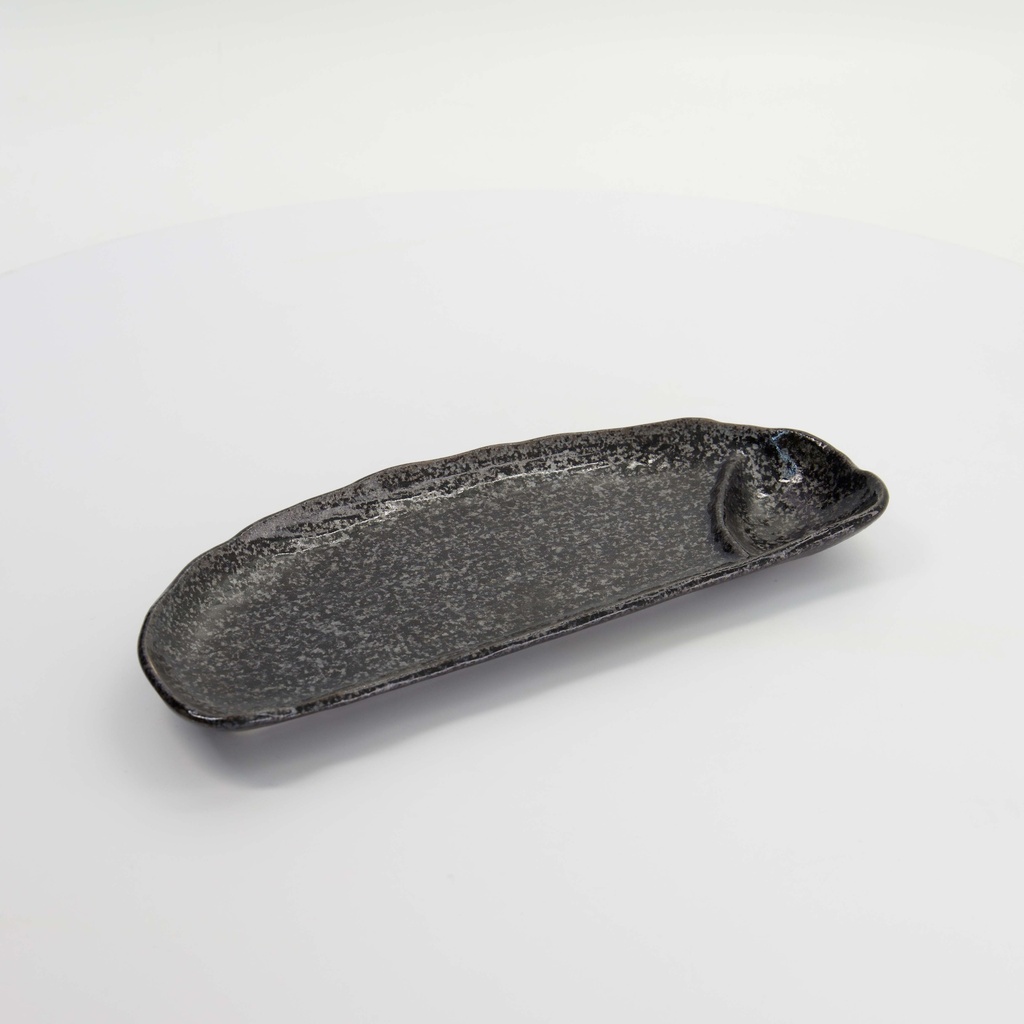 Mino Craft Rectangular Plate 27.5x12x2.5cm Black 4/32