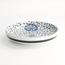 Wa Mixed Bowls Pasta Plate Marumon Sarasa 20x4.1cm 21506 4/32