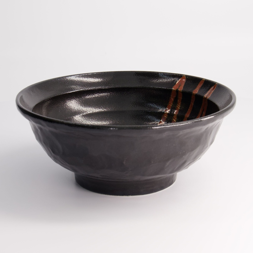 Suname Kuro Ramen Bowl 21.5x9cm 1100ml 21362 3/24