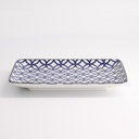 Mixed Plate 20.4x13cm Ten Shippo A 21371 6/36