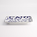 Mixed Plate 20.4x13cm Shin Karakusa F 21376 6/36