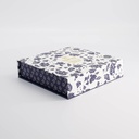 Japan Flower Square Dish Giftset 4pcs 8.5x8.5x3cm 100ml