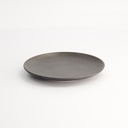 Yuzu Black Coupe Plate 15.2x1.7cm A0015Y101 6/96