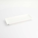 White Series Plate 26x11x2.6cm White A0399 4/24