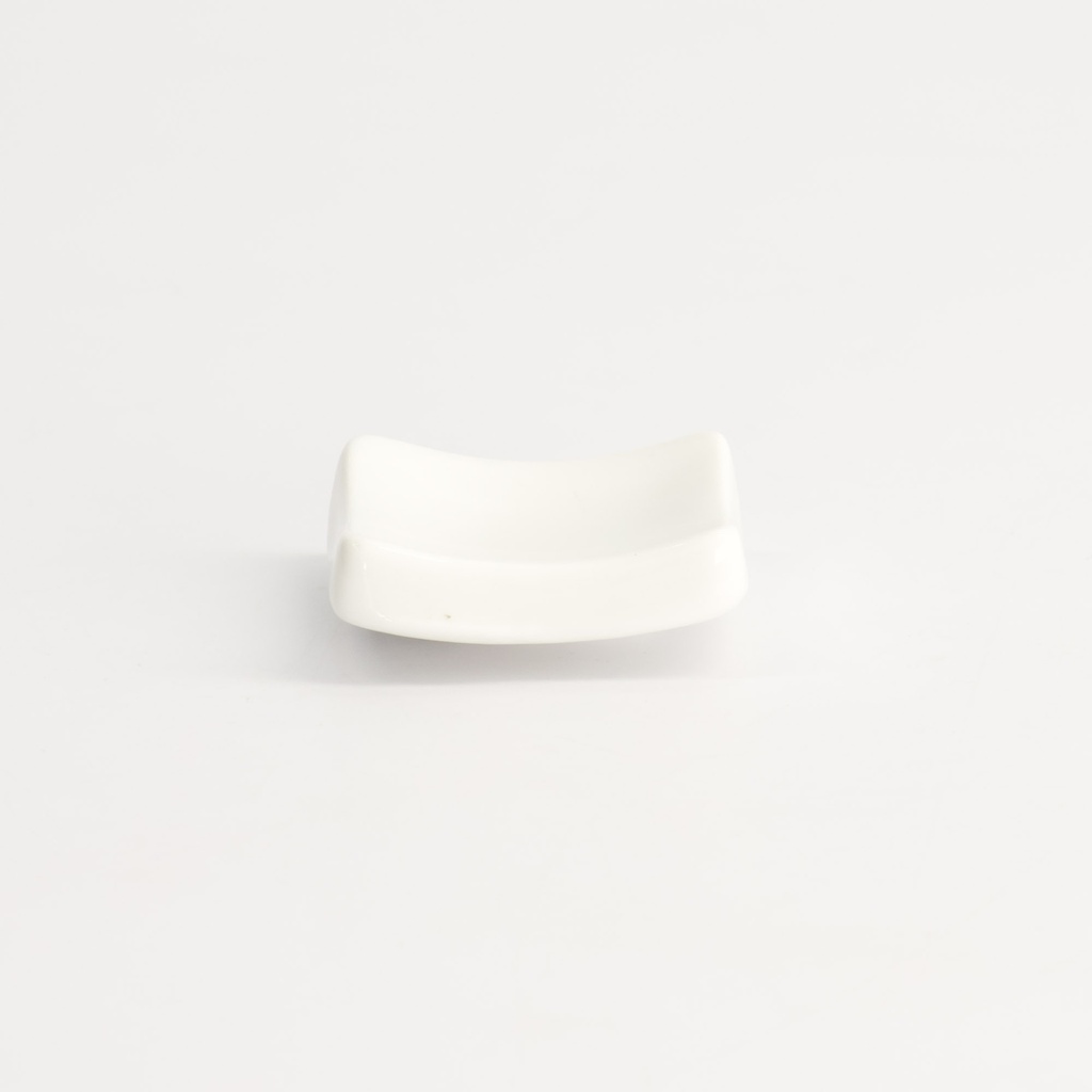 White Series Chopsticks Rest 4x3.5cm White A7299 24/576