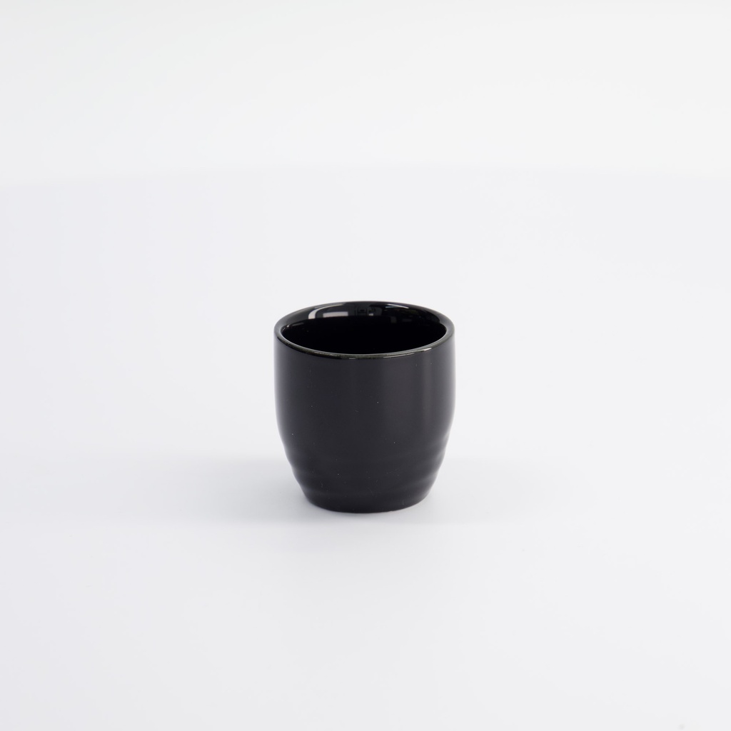 Black Series Sake Cup 4.9x4.8cm 50ml Black A1888W13 12/144