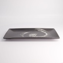 Black Maru Series Plate 34x19x2.3cm  A21527Y103T86 3/18