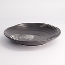 Black Maru Series Plate 21.6x2.7cm A20884Y103T86 6/36
