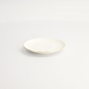 Nippon White Gold Rim Saucer 12.1x1.9cm (For Round Cup Lines 100ml) 16942 6/72
