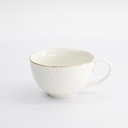 Nippon White Gold Rim Round Cup Stripe 250ml 16956 6/36