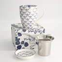 Flora Japonica Mug Giftset Maple w/Strainer and Tea Tip 340ml 16977 1/24