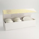 Nippon White Gold Rim Cup and Saucer w/Giftset 8pcs Star Lines Wave Stripe 100ml 16982 1/12