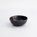 Melamine Zen Bowl 9.8x3.8cm 150ml Black JWT56 24/192