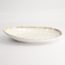 Melamine Earthware Oval Plate 28.4x19x5.1cm R45111 6/12