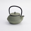 WY Tea Kettle Iron 13.5x11.5x8.5cm Arare 0.25L GREEN/GREY 1/12