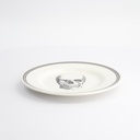 Skull Design Bald Skull Plate 21x2cm 20181 6/6