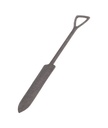 CP Vintage Black Shovel Knife 21cm 557262 (N!)