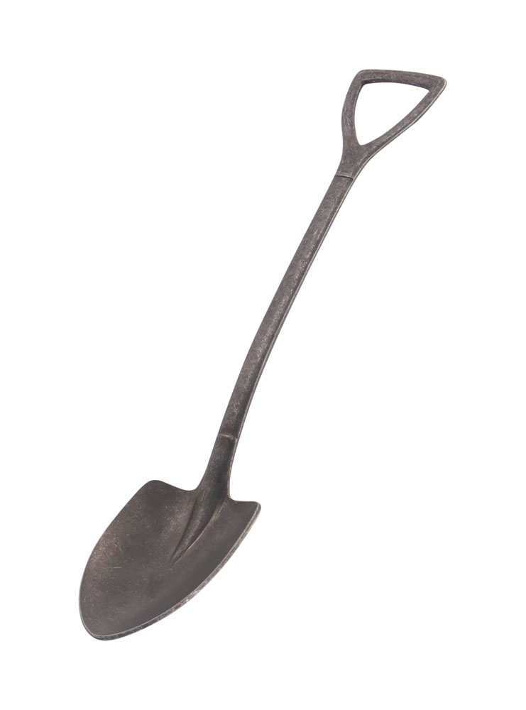CP Vintage Black Shovel Spoon LL 18.5cm 557347 (N!)