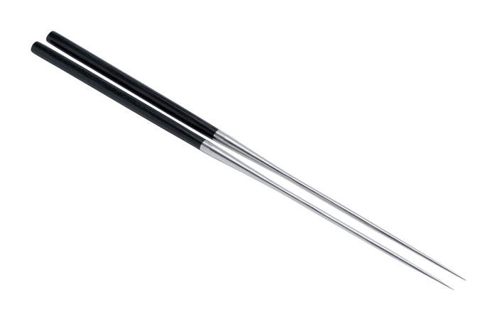 Tamahagane Moribashi Chopsticks Wooden Mikarta Handle 31.6cm TM-1150 1/1