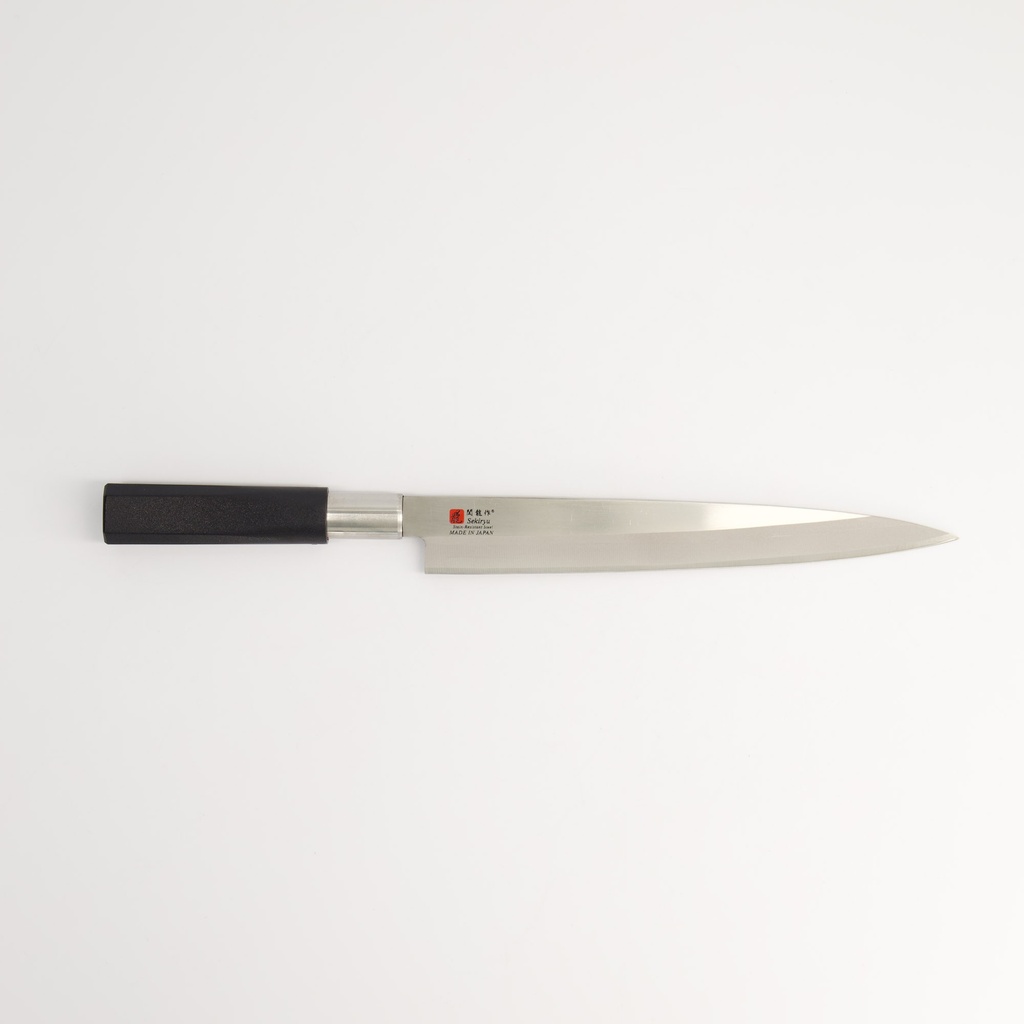 Knife Stainless Steel Sashimi Yanagi 21cm Black Handle SRP400 6/60