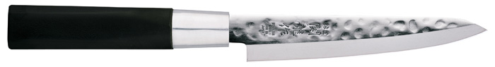 Knife Stainless Steel Petty 12cm Hammered Style SRHP700 1/60