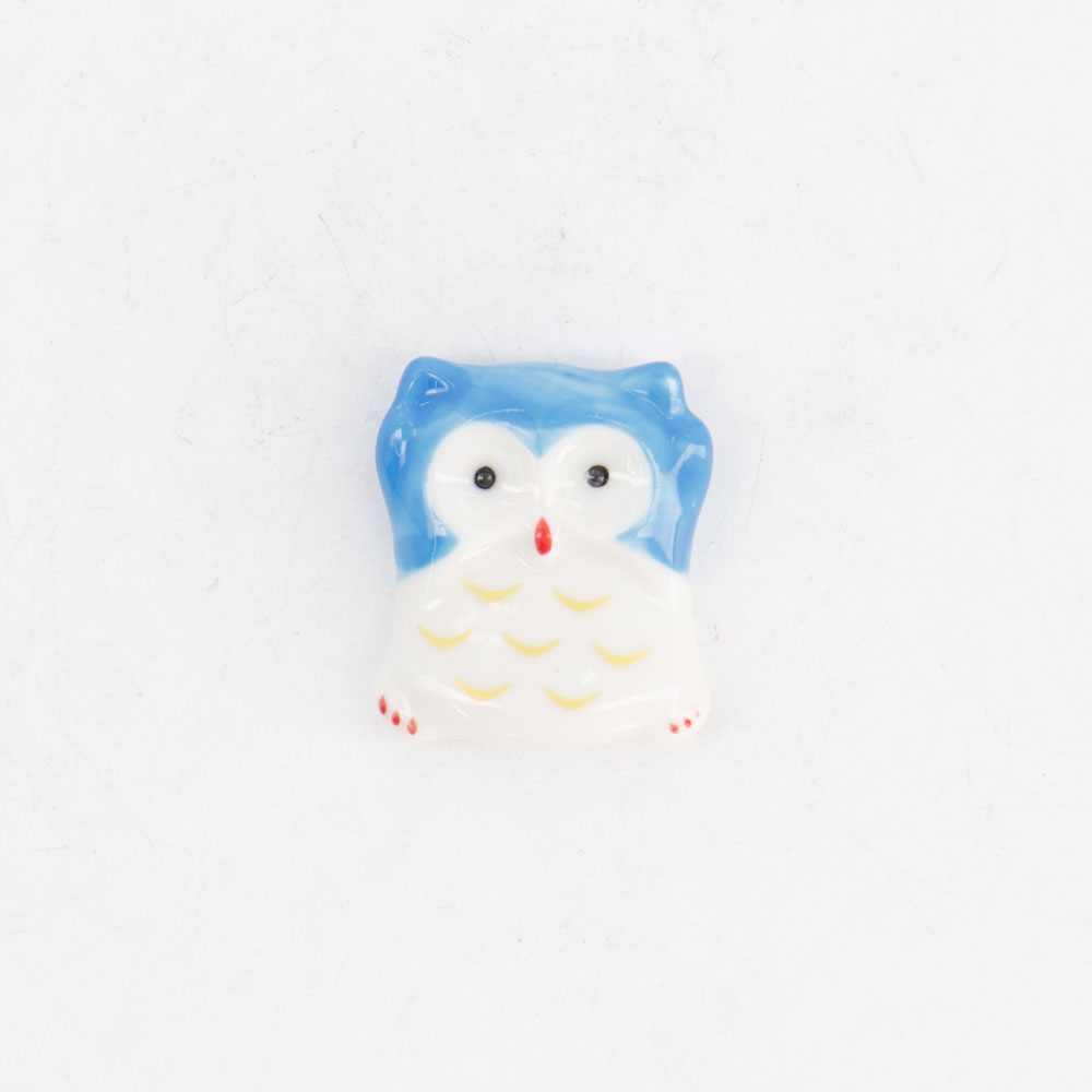 Chopsticks Rest Owl Blue D17-4 12/480